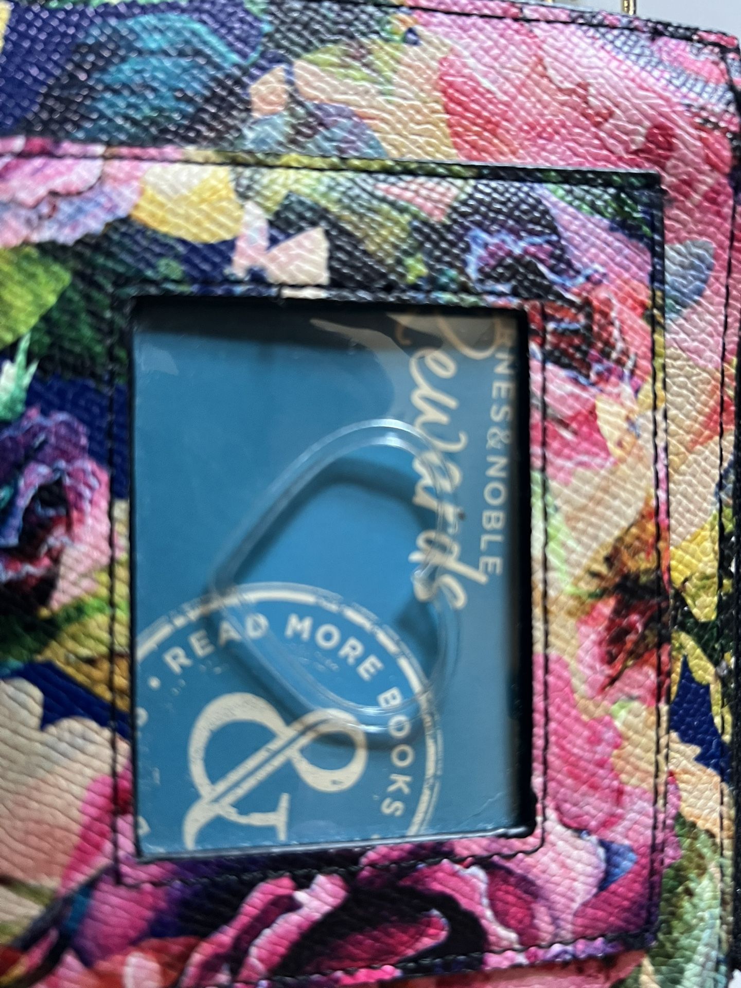 Betsey Johnson Floral Card Holder Identification, Wallet