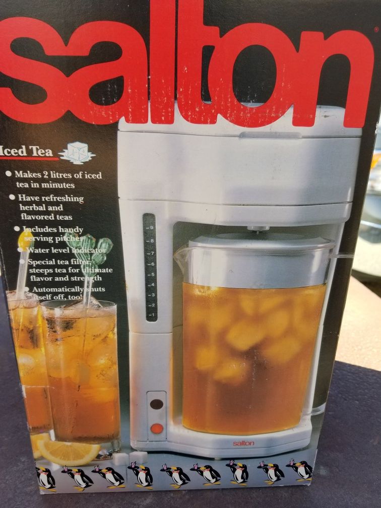 Salton iced tea maker cheap