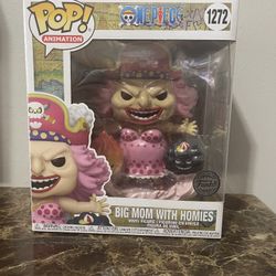 Funko Pop Deluxe: One Piece Big Mom with Homies #1272