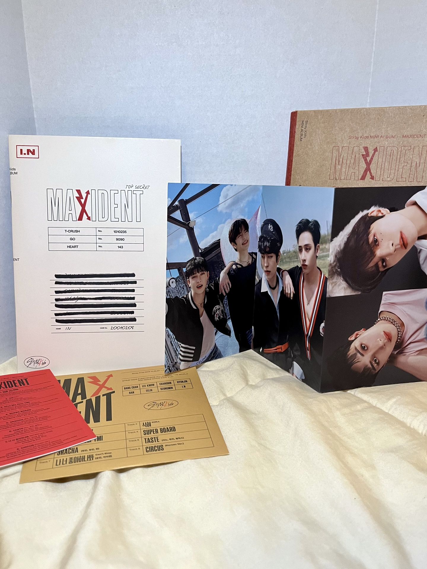 Stray Kids - IN Exclusive Maxident mini album with original inclusions