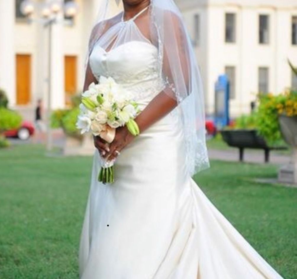 Wedding Dress Champagne size 12
