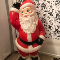 Vitage Santa blow mold
40” 
