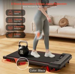 5° Incline Walking Pad Treadmill - with remote