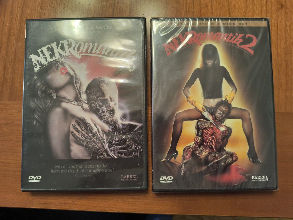 Nekromantik 1 & 2 - DVDs from Barrel Entertainment