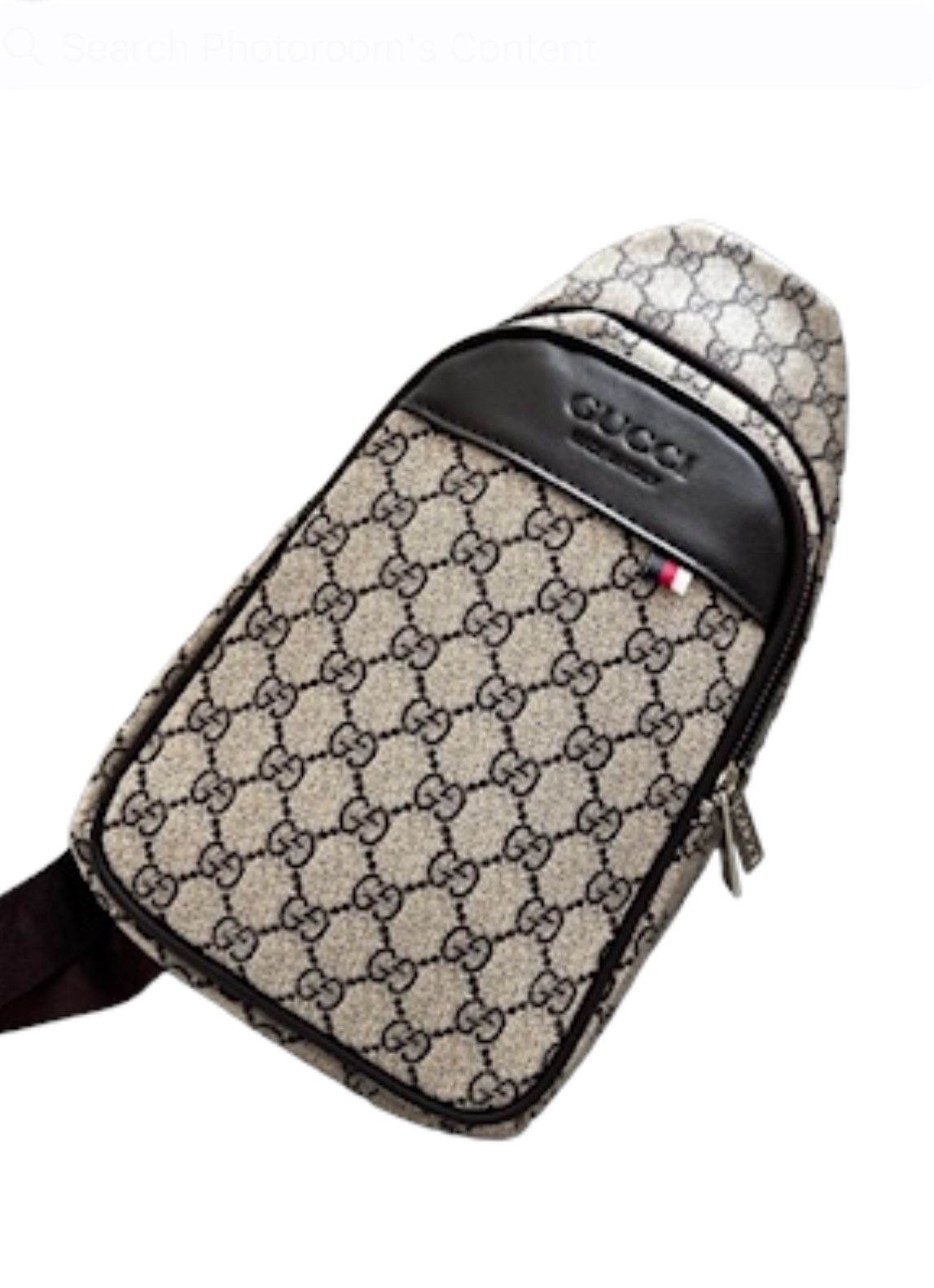 Gucci GG  Gray Sling Bag Unisex