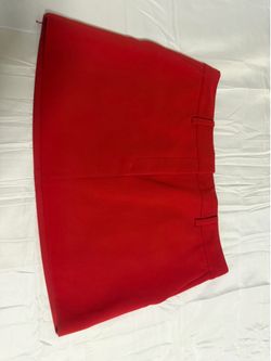 Michael kors skirt size 8 red