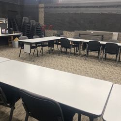 Office Tables 10 For $50 Each
