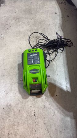 Green works power washer 1500 psi
