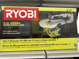 Ryobi 16in. Variable Speed Scroll Saw 