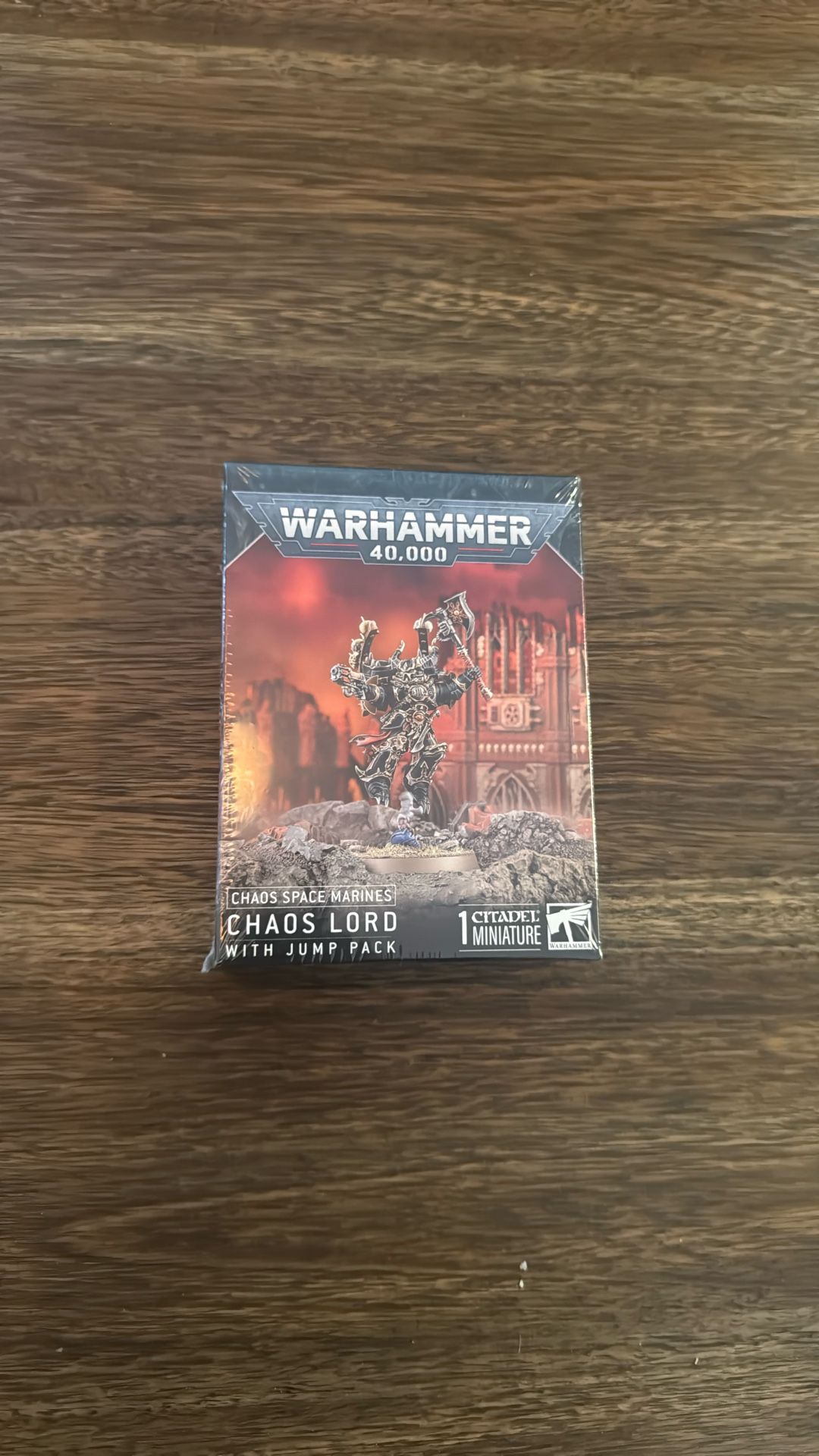 Warhammer 40K Chaos Lord With Jump Pack