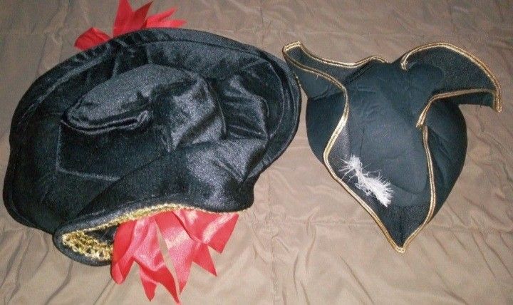 Adult Pirate Hat - Gasparilla Halloween Costume - (2) Available