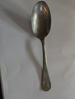 Souvenir Worlds Fair 1893 Spoon