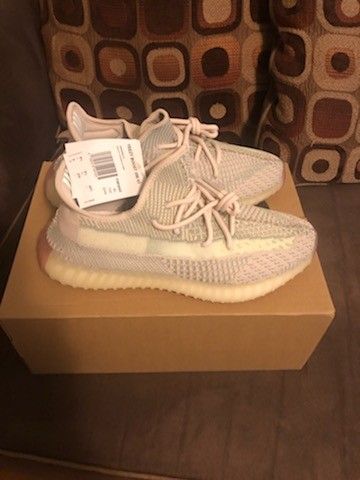 Adidas yeezy 350 citrin v2 9 non reflective authentic display picture 2