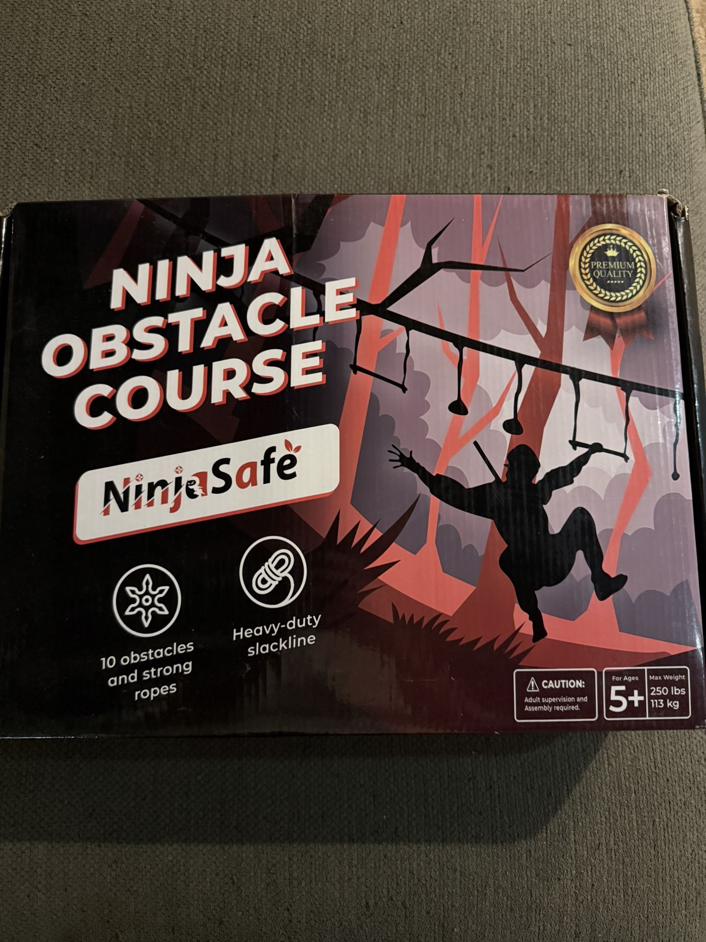 Ninja Obstacle Course