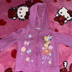 Tinker Bell Hoodie Zip Up