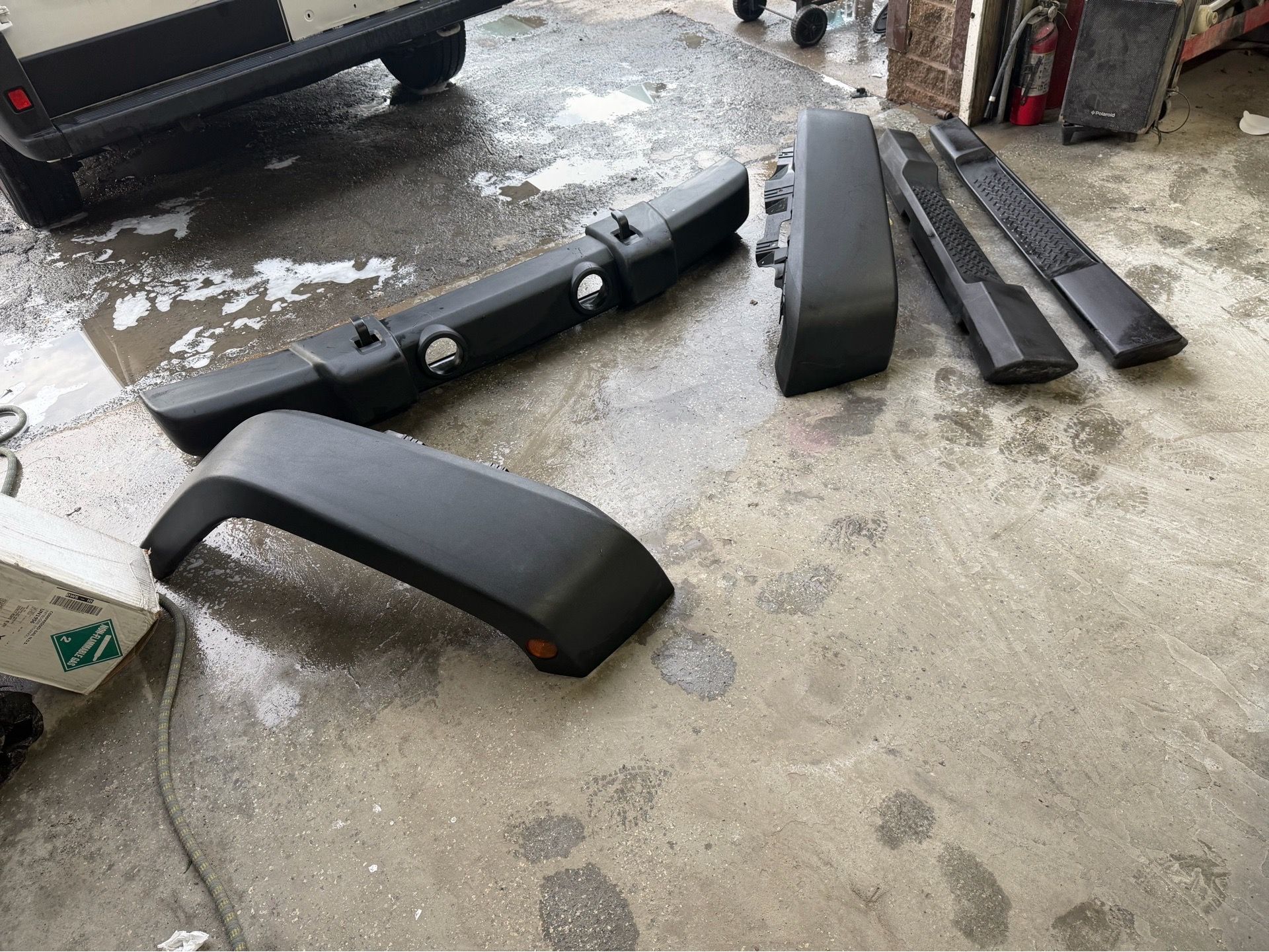 2013 Jeep Wrangler front end parts
