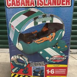 6 Person AquaBana With Floating Cooler