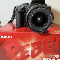 Canon Rebel XTi 10 MP DSLR with EFS 18-55 Kit