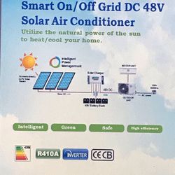Smart Mini Split Solar 18000 $750 