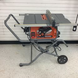 Ridgid Table Saw 