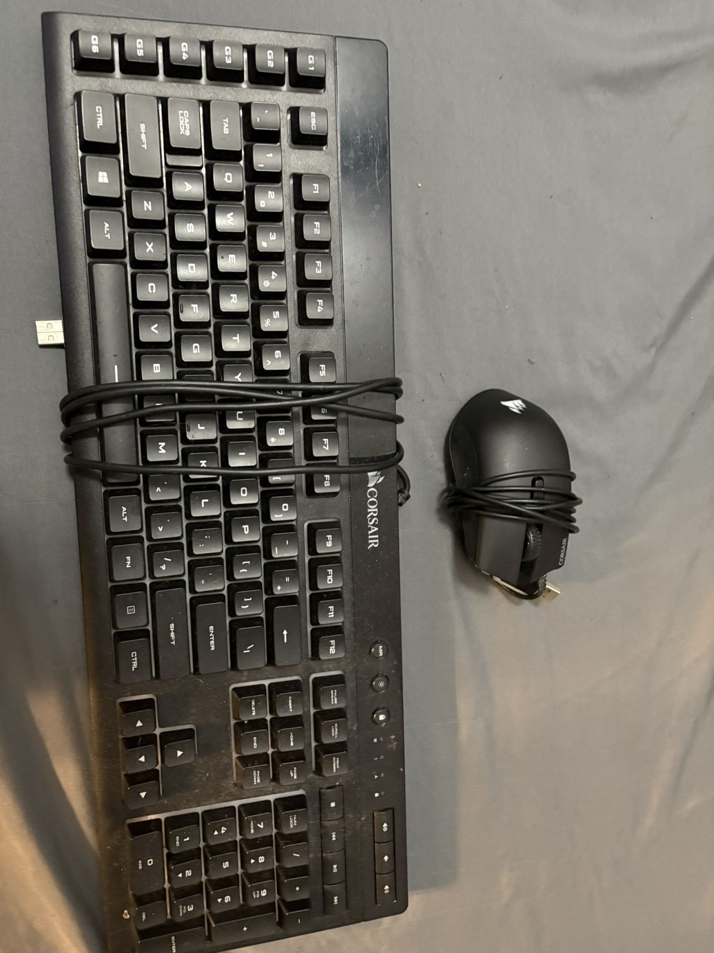 Corsair Keyboard And Mouse