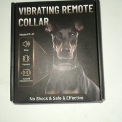Vibrating Dog Collar 