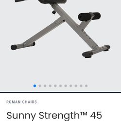 Hyperextension Roman Chair