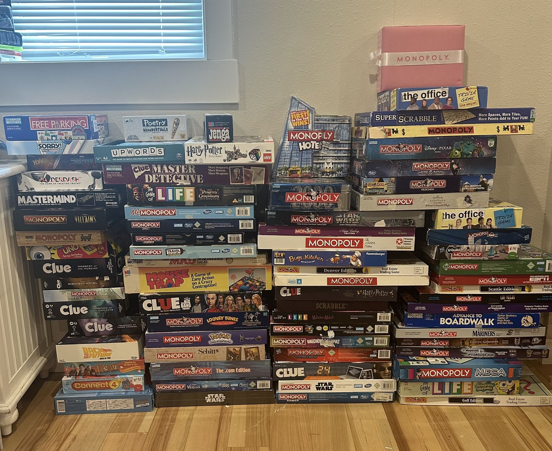 Huge board Game Lot (See Prices Below)
