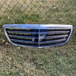 A Style Chrome Front Grille For Mercedes Benz W(contact info removed)-2020 S class Sedan 4Door