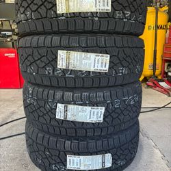 (4) - 255/65/17 Mastercraft Courser Trail Tires