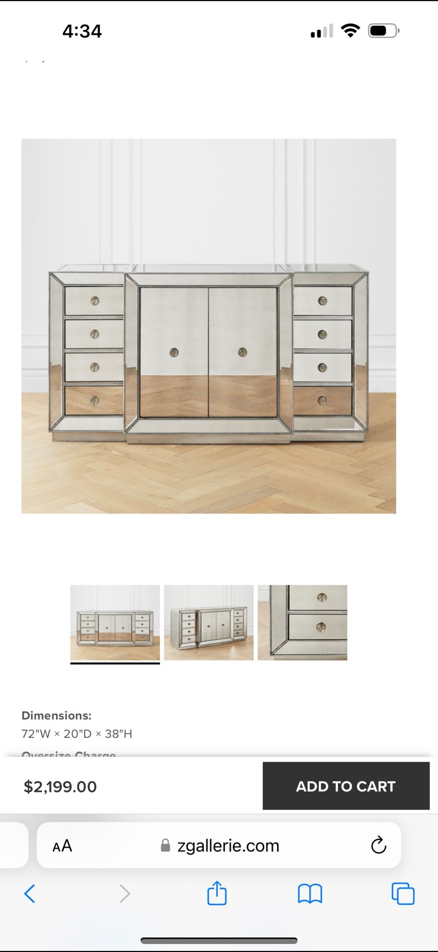 Zgallerie omni Collection Buffet