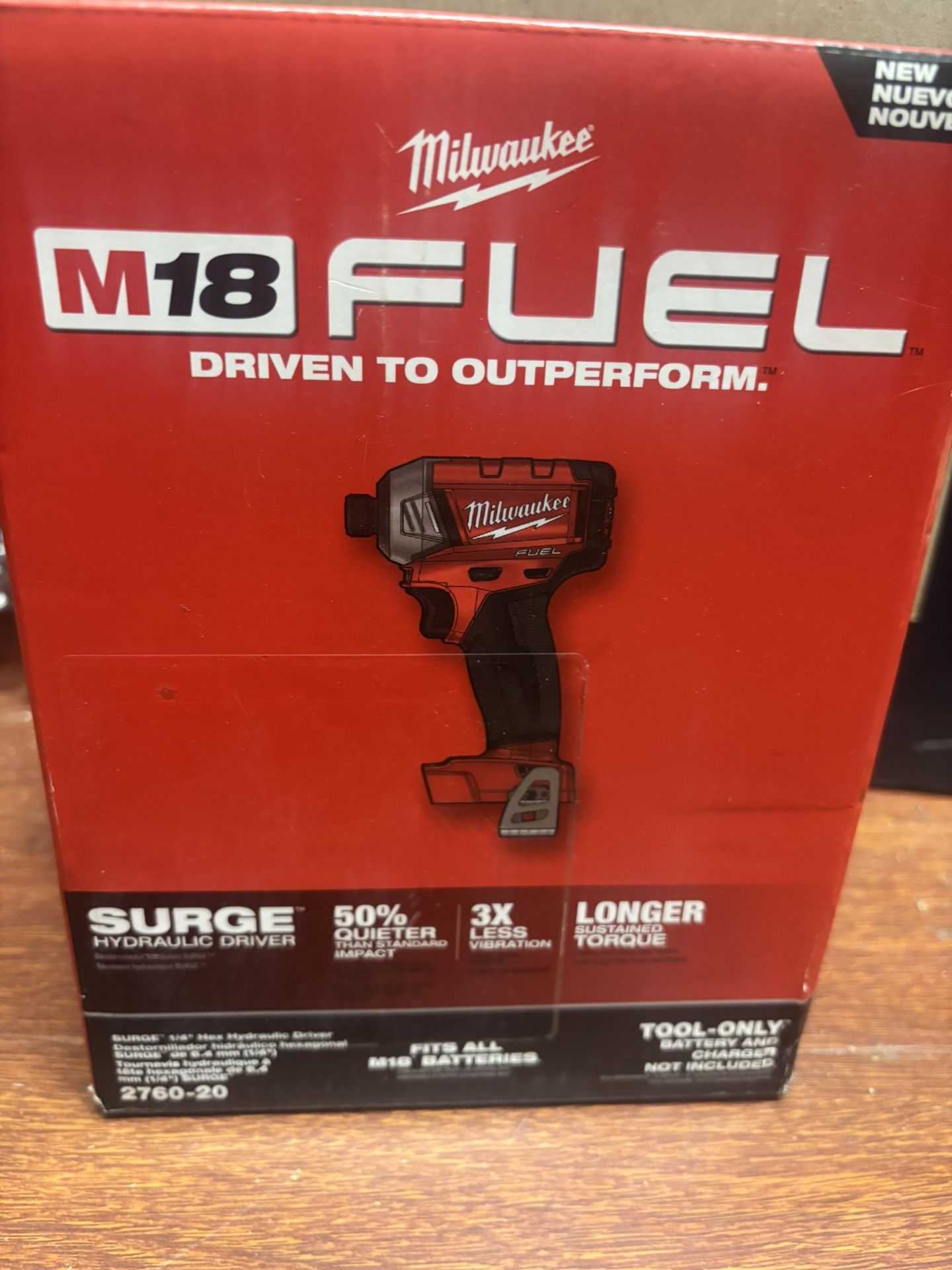Milwaukee M18 FUEL SURGE 18V Lithium-lon Brushless Cordless 1/4 in. Hex Impact Driver (Tool-Only)