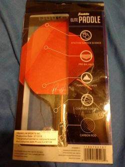 Elite ping pong paddle