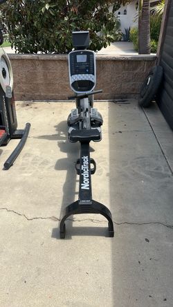 Nordic track rower