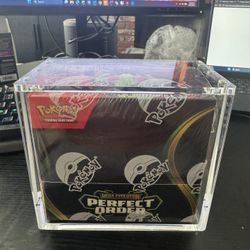 Perfect Order Booster Box With Acrylic Case