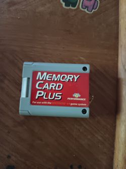 Nintendo 64 N64 Memory Card Controller Pack Used