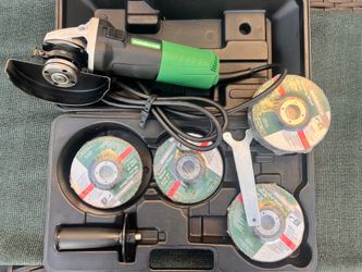 Metabo HPT 4-1/2-inch angle grinder kit