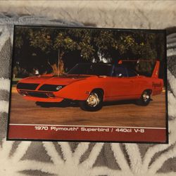 1970 Plymouth Superbird 440ci V-8 Framed Print