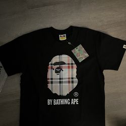 Bathing ape shirt x Burberry