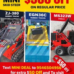 For Sale Mini Skid Steer Warehouse SALE