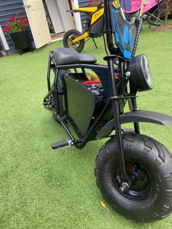 moto-tech electric powered mini bike