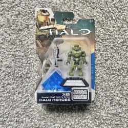 MASTER CHIEF JOHN-117 MINI FIGURE DKW60 HALO HEROES 1 MEGA CONSTRUX BLOKS