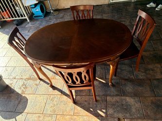 Expandable Dining table, Mesa de madera que se extiende
