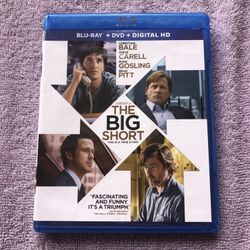 The Big Short Blu-Ray And DVD