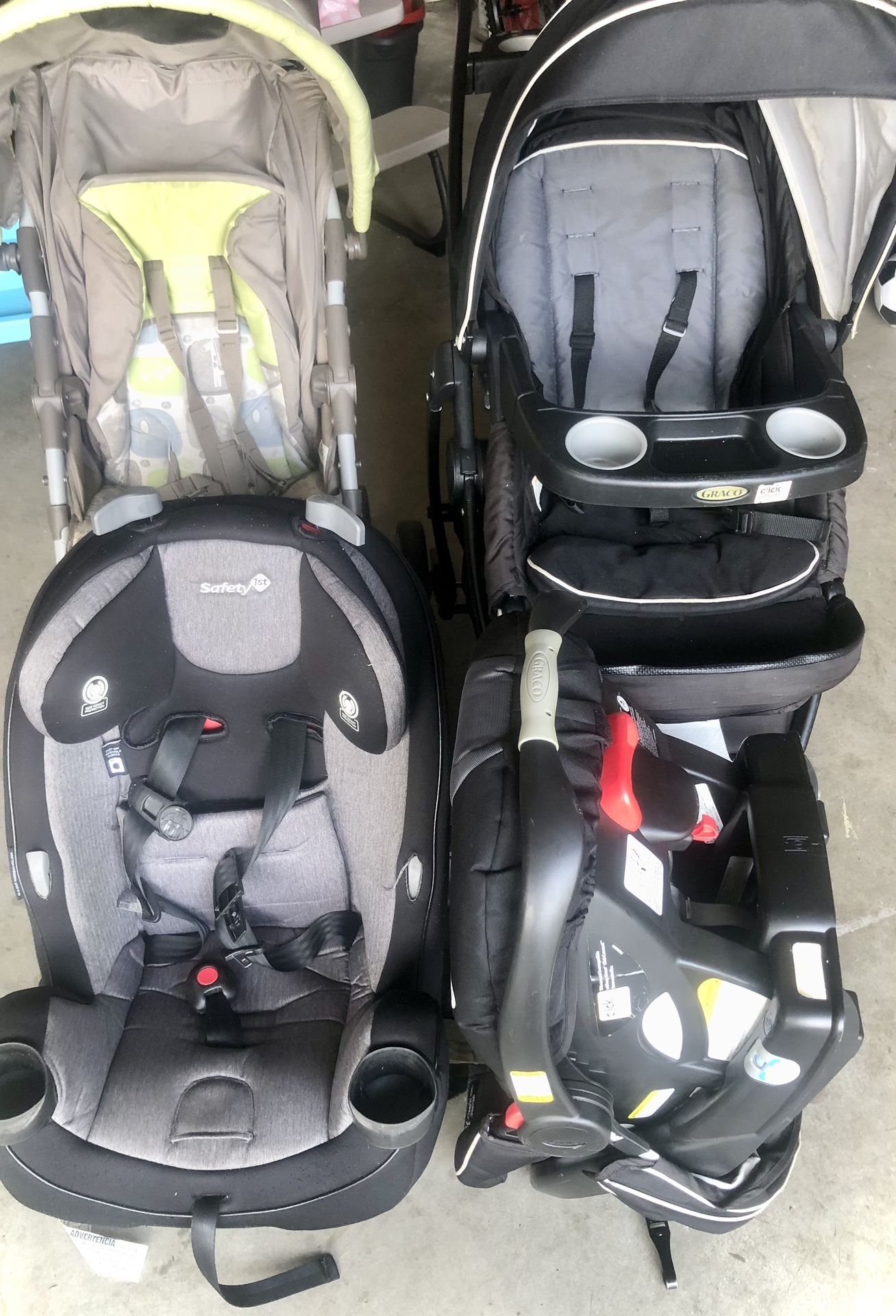Stroller With Car Seat, Baby Electric Swing. 