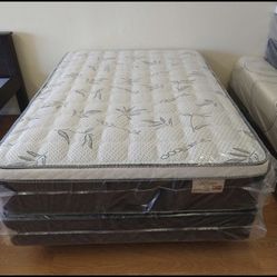 Full Size Euro Pillow Top Mattress