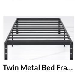 Twin Metal Bed Frame Only