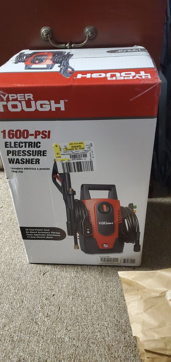 Hyper Tough Pressure Washer 1800 Psi Manual