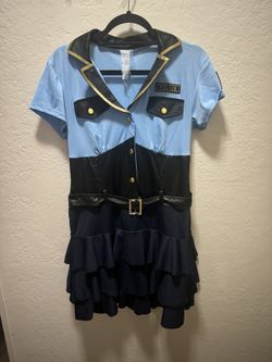 Police officer Cop Costume Adult Women’s Large