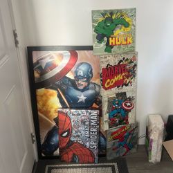 Paintings Of Marvel 